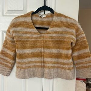 XS Madewell Crop Sweater